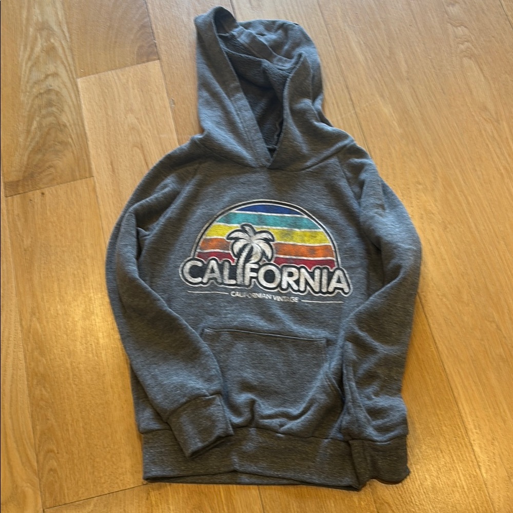 Grey Californian Kids Hoodie - Size 6